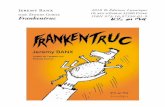 Jeremy Banx 2018 © Éditions Lunatique Frankentruc ISBN …