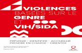 Violences Basées sur le Genre et VI/sida, Sidaction, 22 ...