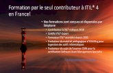 Formation par le seul contributeur à ITIL® 4 en France!