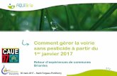 sans pesticide à partir du er janvier 2017 - Arbres
