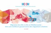 Migration de ville à ville en Méditerranée : Vers une ...