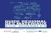 Guide Régional des Matériaux Eco-DURABLES