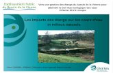 Les impacts des étangs sur les cours d’eau et milieux naturels