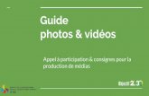 Guide photos & vidéos - Organisation internationale de la ...