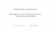 Repérage et prise en charge précoce : Référentiel AFREE/NLR