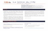 La lettre du CRJ