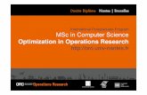 International Postgraduate Program MSc in Computer Science