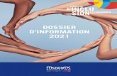 DOSSIER D’INFORMATION 2021