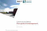 Commune de Balma Plan guide d’aménagement