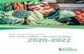 Plan d’action intégré – document synthèse 2020-2022