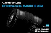 EF100mm f/2.8L MACRO IS USM