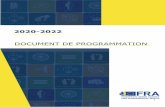 FRA Document de Programmation 2020-2022