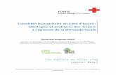 Transition humanitaire en Côte d ... - Fondation Croix-Rouge