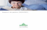 Rapport de gestion 2010/2011 - Pro Senectute
