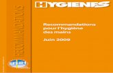 recommandations - PreventionInfection