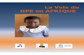 La Voix du DPE en AFRIQUE