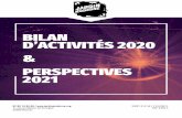 BILAN D’ACTIVITÉS 2020 PERSPECTIVES 2021