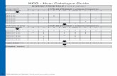 HCG - Horn atalogue uide