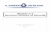 Module n°3 Services réseaux et Sécurité