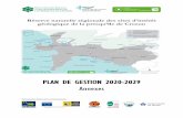 PLAN DE GESTION 2020-2029 Annexes