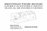 INSTRUCTION BOOK LIVRET D’INSTRUCTIONS MANUAL DE …