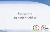 Évaluation du patient obèse