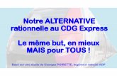 Projet Alternatif au CDG Express - Ville de Mitry-Mory