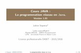 CoursJAVA: Laprogrammationréseauen Java