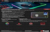GXT 750 Qlide RGB Mousepad with Wireless Charging