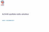 Activité spatiale radio-amateur