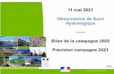 11 mai 2021 Observatoire de Suivi Hydrologique ...