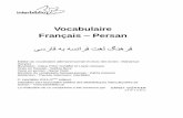 Vocabulaire Français Persan
