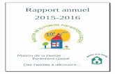 Rapport annuel 2015-2016 - parenfant.com