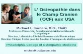 L’ Osteopathie Osteopathie dans dans le Champ Cranien ...