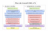 Plan de travail CM1 n°6 - Académie de Versailles