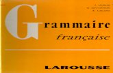 Grammaire Francaise - Larousse