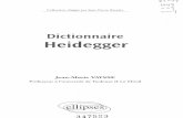 Dictionnaire Heidegger