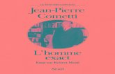 Jean Pierre Cometti L'Homme Exact Seuil (1997)