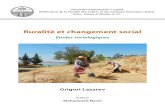 Ruralite Et Changement Social Au Maroc