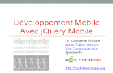 Avec jQuery Mobile  une application mobile App mobile Exprience mobile ... Permet le dveloppement multiplateforme ... Firefox Mobile