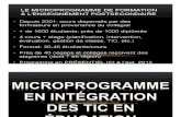 Microprogramme en intégration pédagogique des TIC de l'Université de Montréal