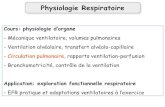 Physiologie Respiratoire .Physiologie Respiratoire Cours: physiologie dâ€™organe - M©canique ventilatoire,