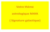 Votre th¨me astrologique MAYA ( Signature galactique) .Vos 3 autres soleils Maya Base : Soleil dominant