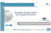 Stratgie Supply Chain du Groupe   Systmes et Supply Chain Groupe 2 Direction Supply Chain â€“ Relation Fournisseurs Introduction Stratgie Groupe Carrefour Histoire