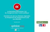Metronews / LCI - Intentions de vote aux r©gionales - Par OpinionWay - novembre 2015