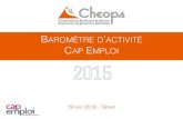 Cheops Barometre d'activite dCap emploi 2015 (19mai 2016)