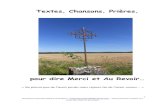 Textes, Chansons, Pri¨res, - dioc©sain...  1 Animation Pastorale Scolaire Secondaire - pastoralescolairebxl@