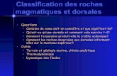 Classification des roches magmatiques et dorsales jperrot/planeteterre/...  Classification des roches