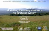 Modelling the ecosystem as a hierarchical the ecosystem as a hierarchical system Jacques Gignoux1 Shayne