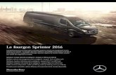 Le fourgon Sprinter 2016 - Mercedes-Benz Vans .Le fourgon Sprinter 2016 Transportez tout ce quâ€™il